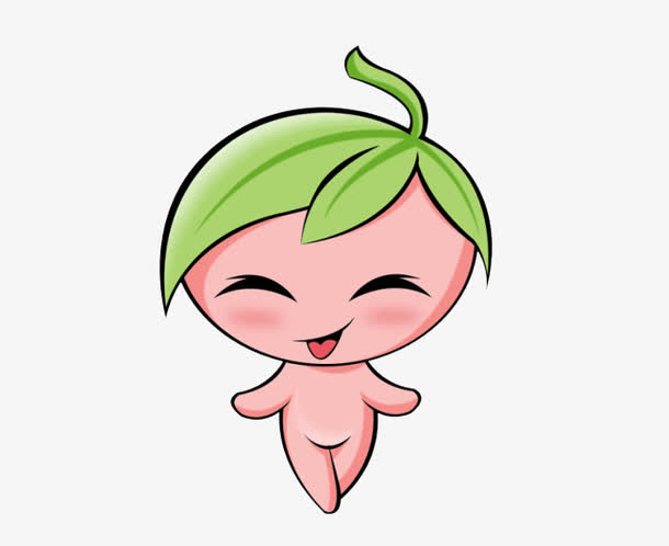 卡通人参果娃娃素材免费下载_觅元素