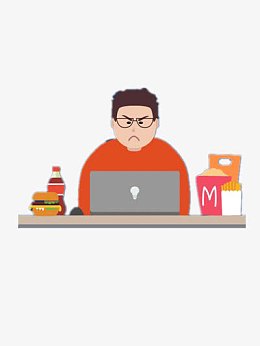 熬夜加班的设计师