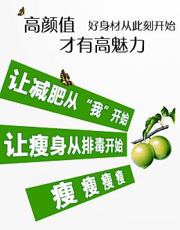 酵素 排毒 养颜  酵素海报 