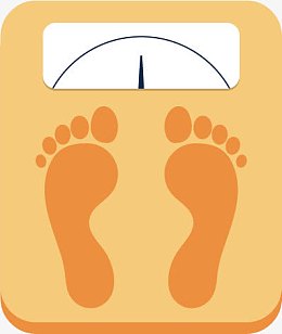 卡通电子秤矢量图