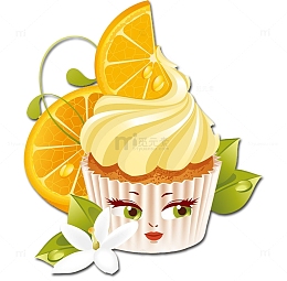 浪漫唯美新鲜清新水果甜橙