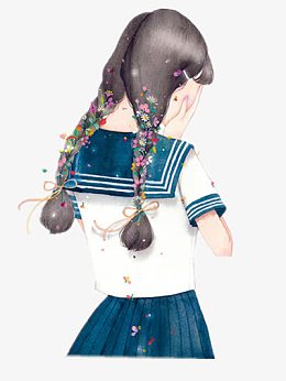 背影美女