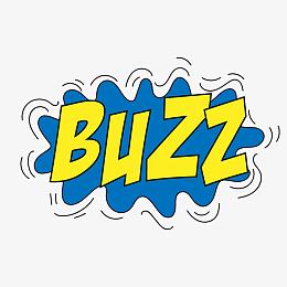 buzz蓝色爆炸图案