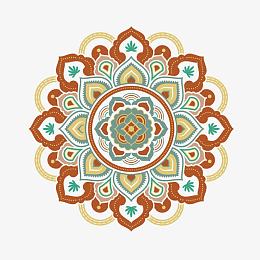 非洲花纹