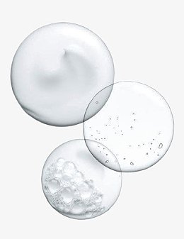 白色洗面奶泡沫