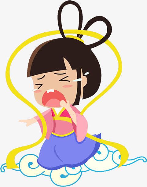 哭泣的卡通人物