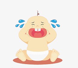 哇哇大哭的男婴
