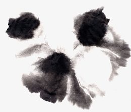 水墨烟雾素材墨迹素材