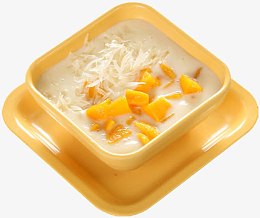 美味榴莲芒果双皮奶