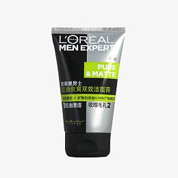 欧莱雅旗舰店男士护肤控油炭爽双