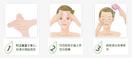洗脸步骤123