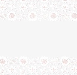 中世纪白色对称蕾丝头像边框