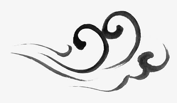 png手绘云朵祥云漂浮元素aipng中国古典元素祥云矢量aipng卡通立体