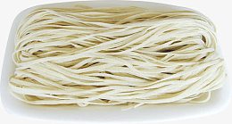 盘子里的湿杂面