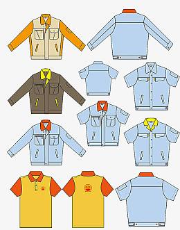 工作服VI设计图片