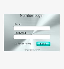 光影不锈钢页面登录导航