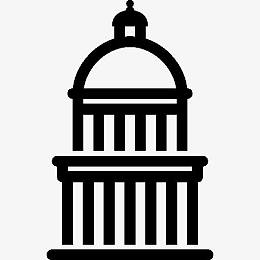 旅游美国国会图标