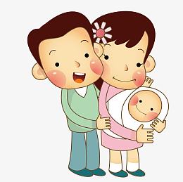 抱着可爱婴儿的妈妈