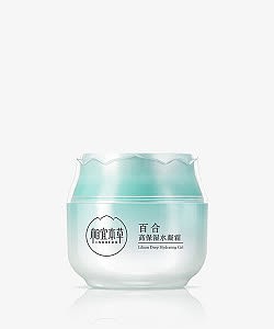 相宜本草百合高保湿水凝霜