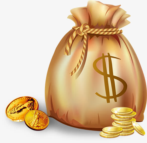 金币,金币袋,淘宝素材