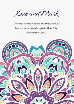 矢量画册封面背景