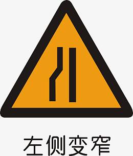 左侧变窄