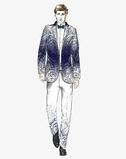 时尚男模