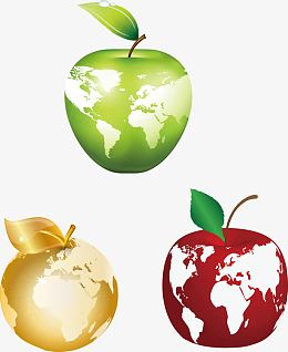 创意苹果设计矢量素材