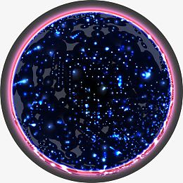 光线光晕特效背景矢量