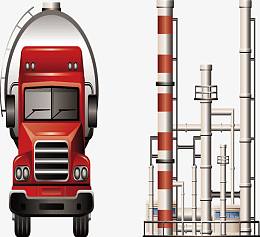 工厂运输矢量素材