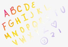 二十六个字母呢