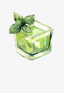 薄荷冰块