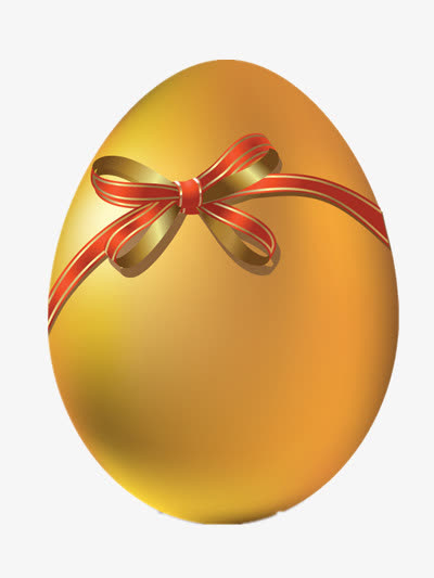 蝴蝶结金蛋免抠素材免费下载_觅元素51yuansu.com