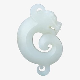 戴和美仿古龙挂件