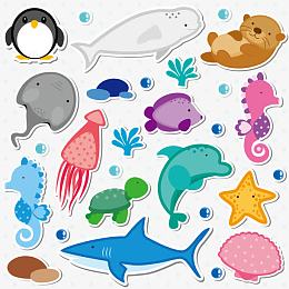 海洋动物集合