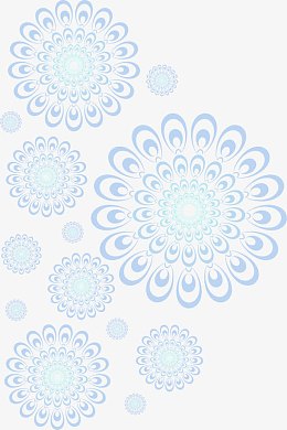 孔雀花纹