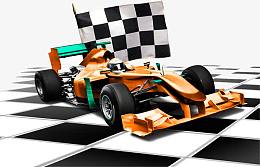 F1赛车竞速比赛