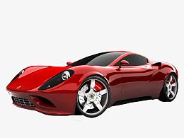 红色Ferrari