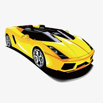 汽车解析图png超级跑车png水墨兰博基尼概念车图案png时尚科技商务