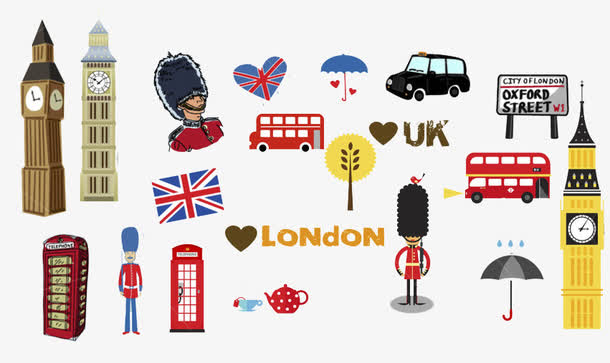 英伦风素材素材免费下载_觅元素