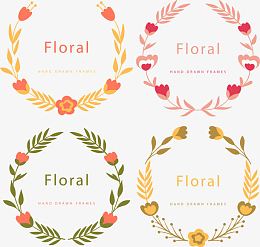 矢量手绘装饰边框
