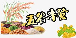五谷丰登素材