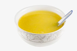 黄色小米粥