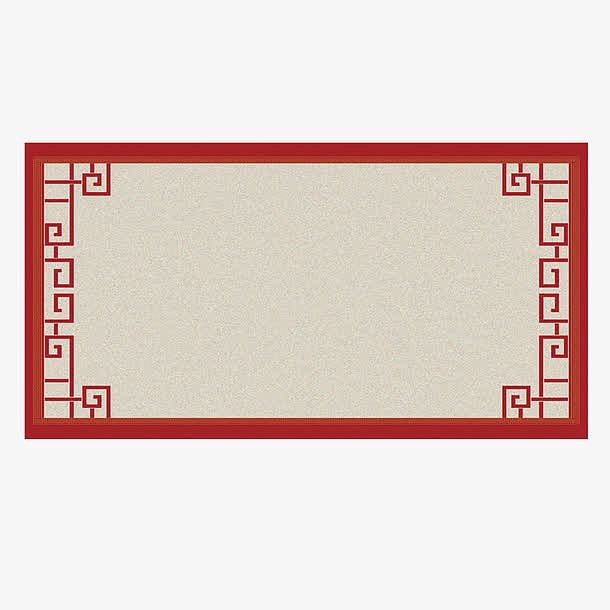 中国风花纹框