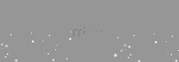 白色飘浮雪花元素