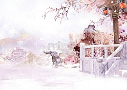 唯美古风插画