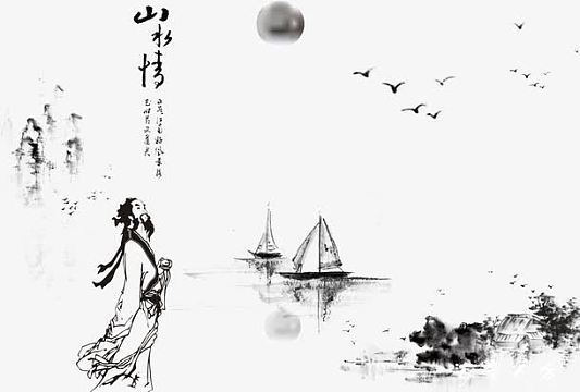 水墨画5646(1240x1860)png中国风背景(1920x720)png中国风背景(1920x