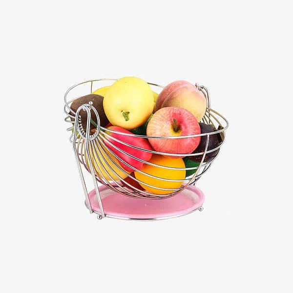尚合不锈钢水果篮摇摆沥水果盆