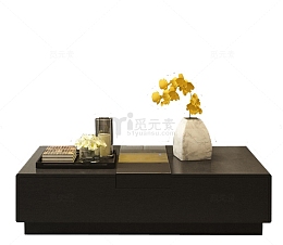 实木组合茶几