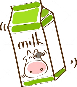 牛奶矢量素材